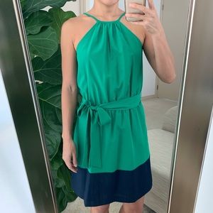 Express Kelly Green Dress XS